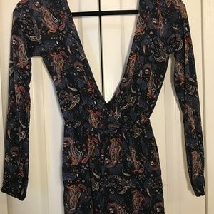 Tilly's Navy, Pattern Romper